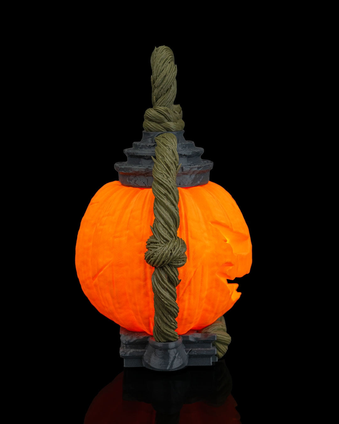 3D Printed Pumpkin Lantern – Portable Halloween Light
