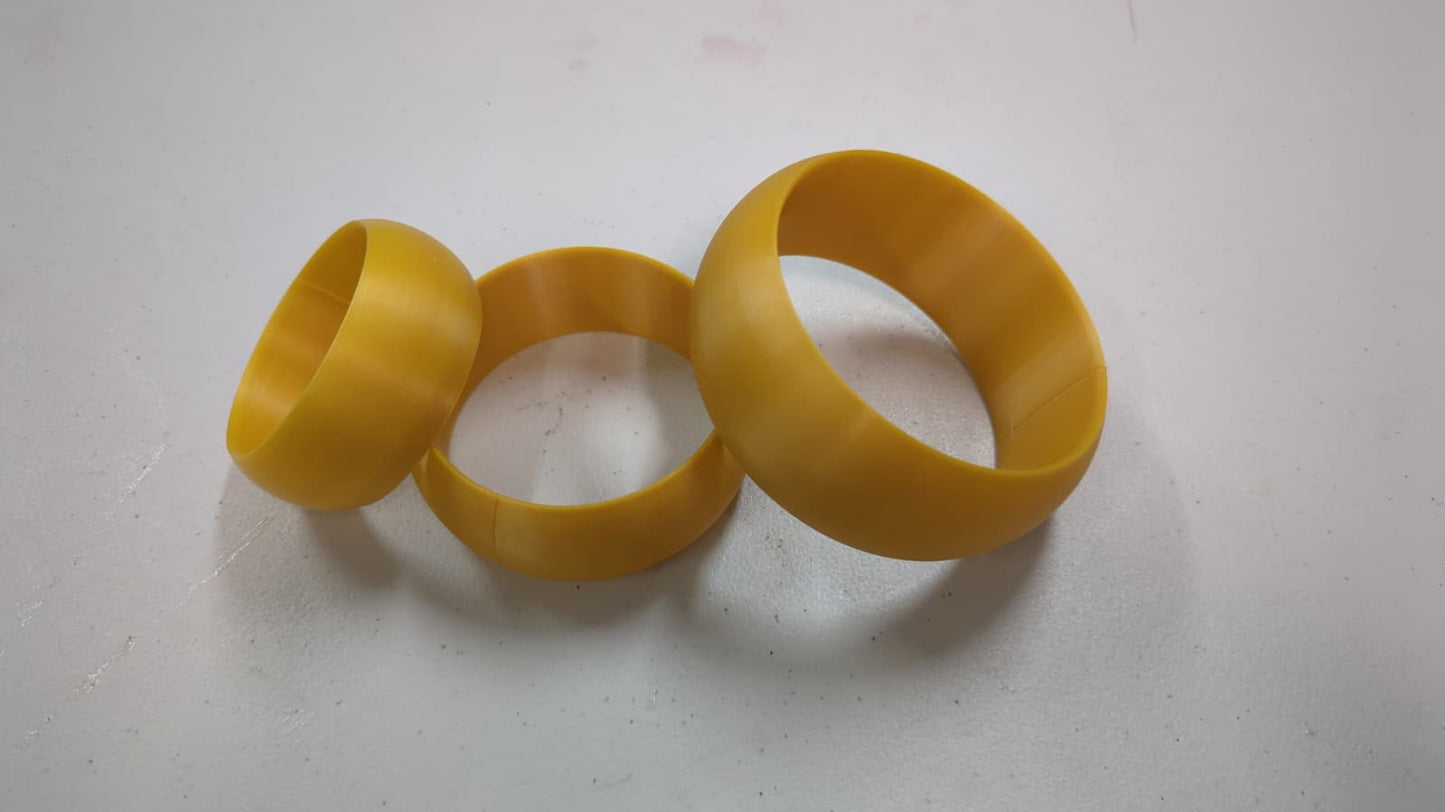 Amy Rose Golden Bracelet β 3D Printed Cosplay Accessory