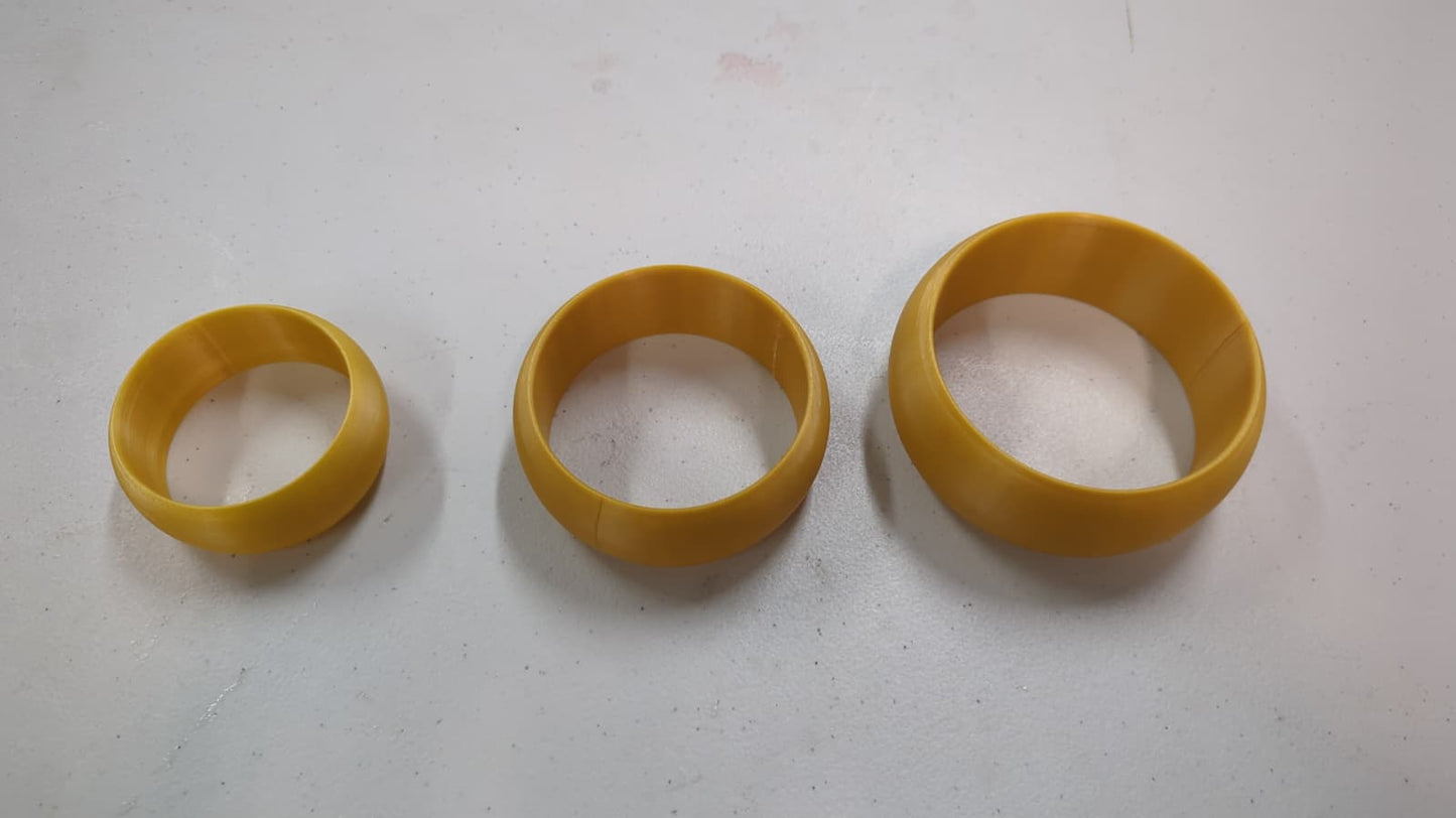 Amy Rose Golden Bracelet β 3D Printed Cosplay Accessory