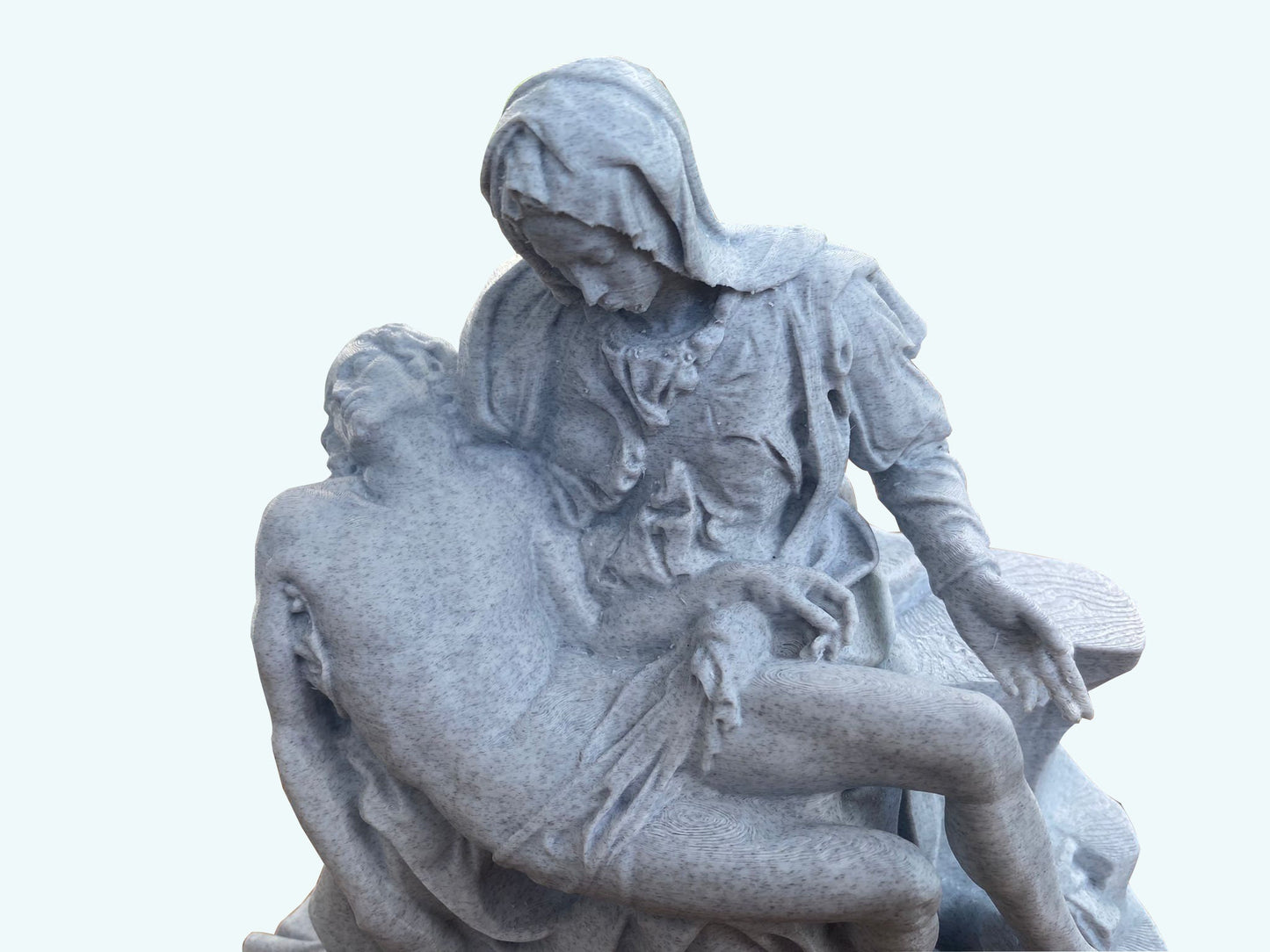 Pietà (Michelangelo) 3D Printed Statue