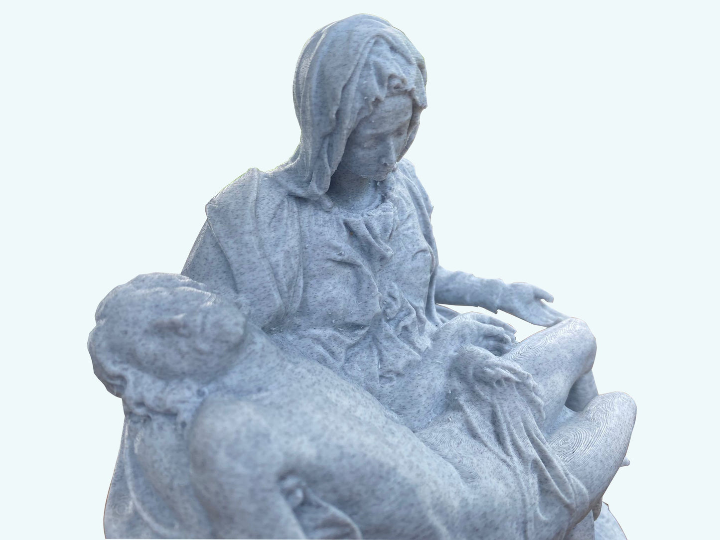 Pietà (Michelangelo) 3D Printed Statue