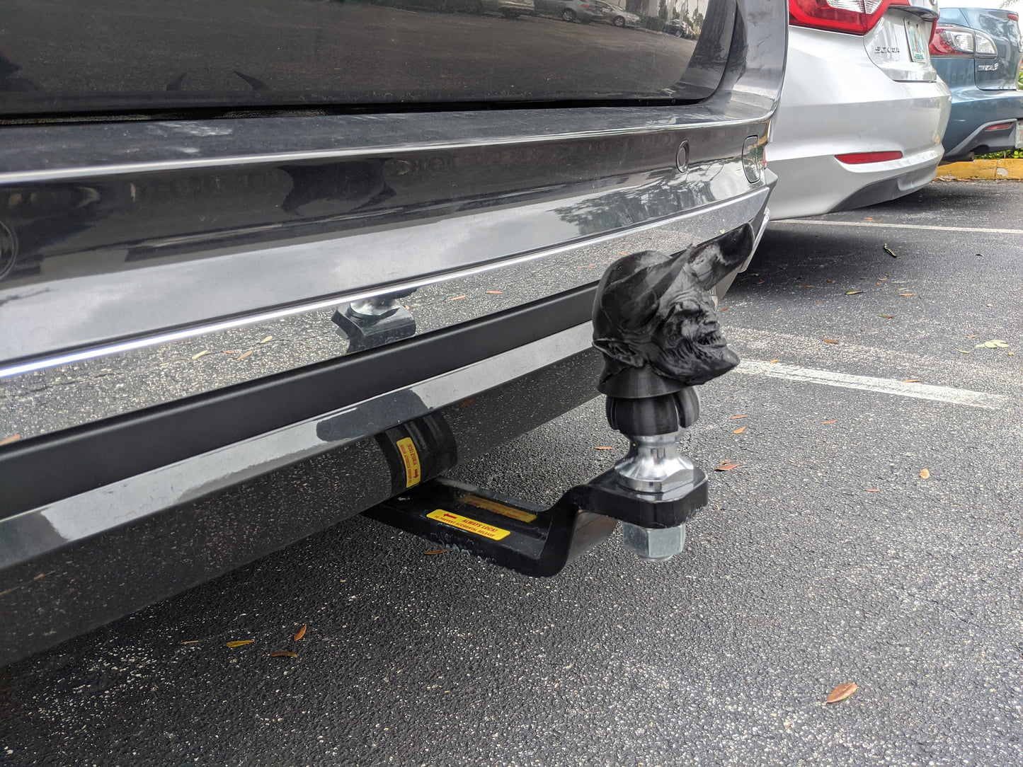 Devil Trailer Tow hook ball / hitch cover