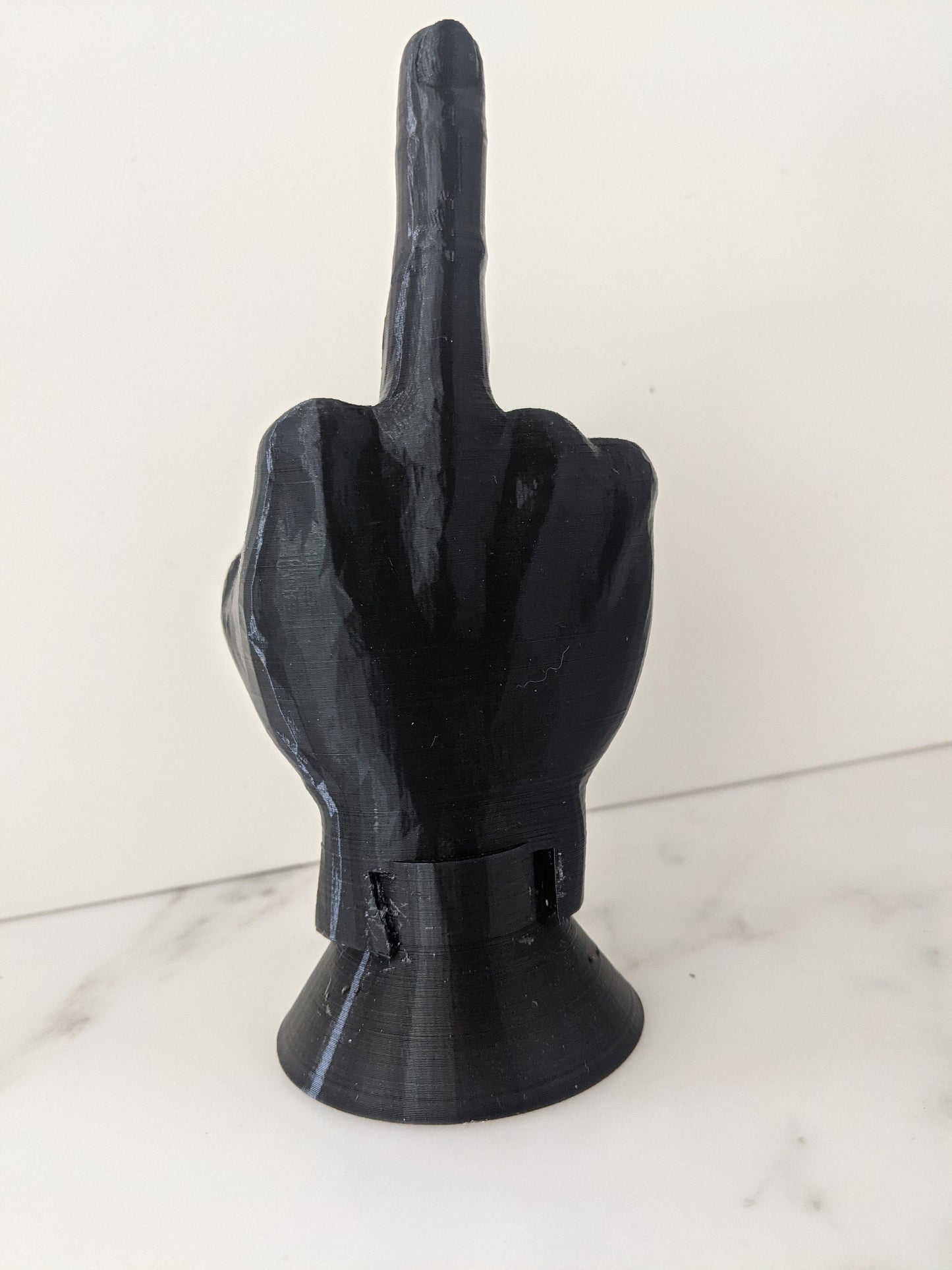 Hand Middle Finger Trailer Tow hook ball / hitch cover