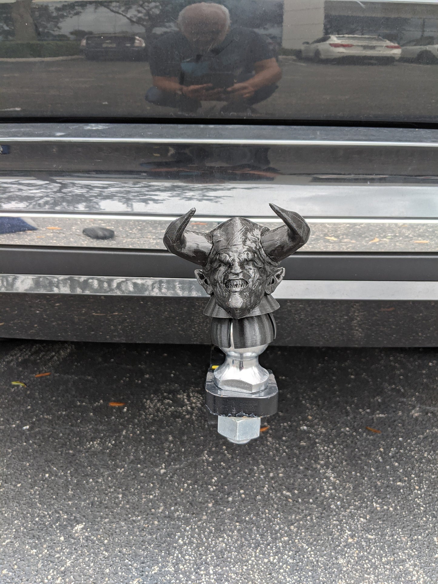 Devil Trailer Tow hook ball / hitch cover