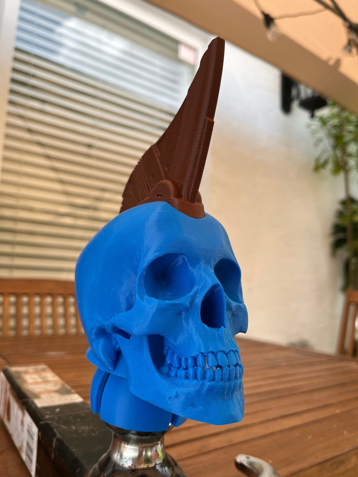 Guardian of the galaxy, Yondu inspired Skull Trailer Tow hook ball hitch cover