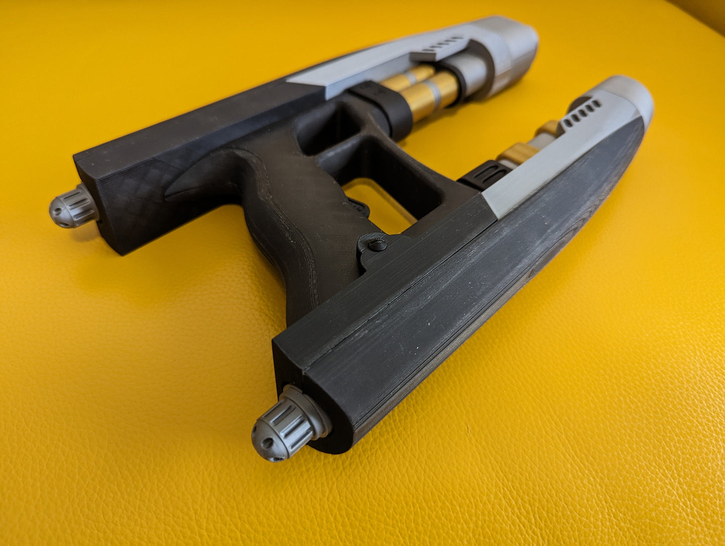 Guardians of the Galaxy Peter Quill and What If T'Challa Star Lord Blaster Set, cosplay prop
