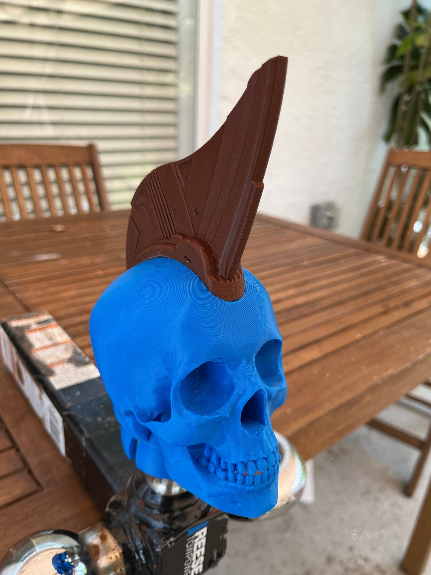Guardian of the galaxy, Yondu inspired Skull Trailer Tow hook ball hitch cover