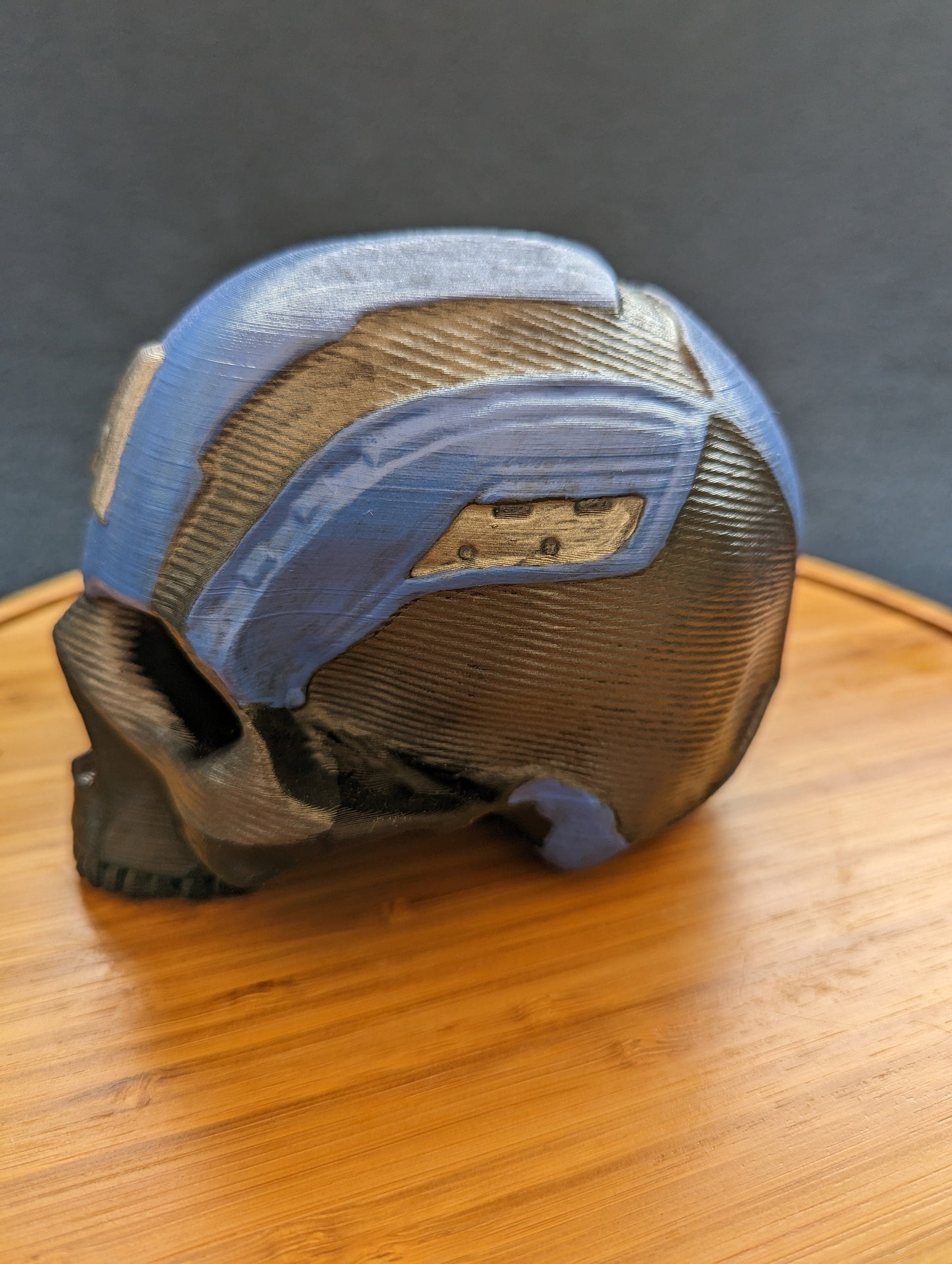 Hand-painted Captain America skull Trailer Tow hook ball / hitch cover