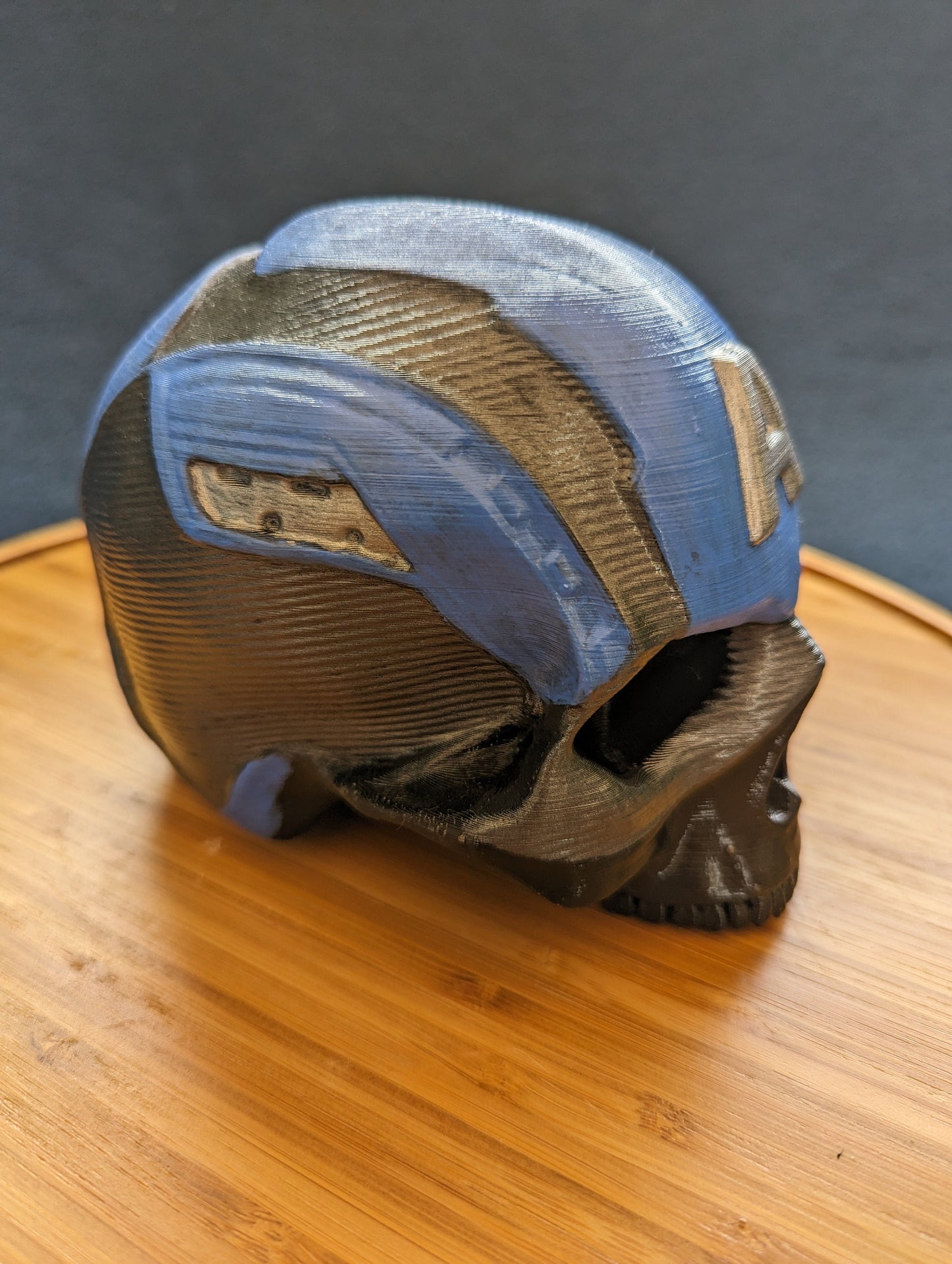 Hand-painted Captain America skull Trailer Tow hook ball / hitch cover