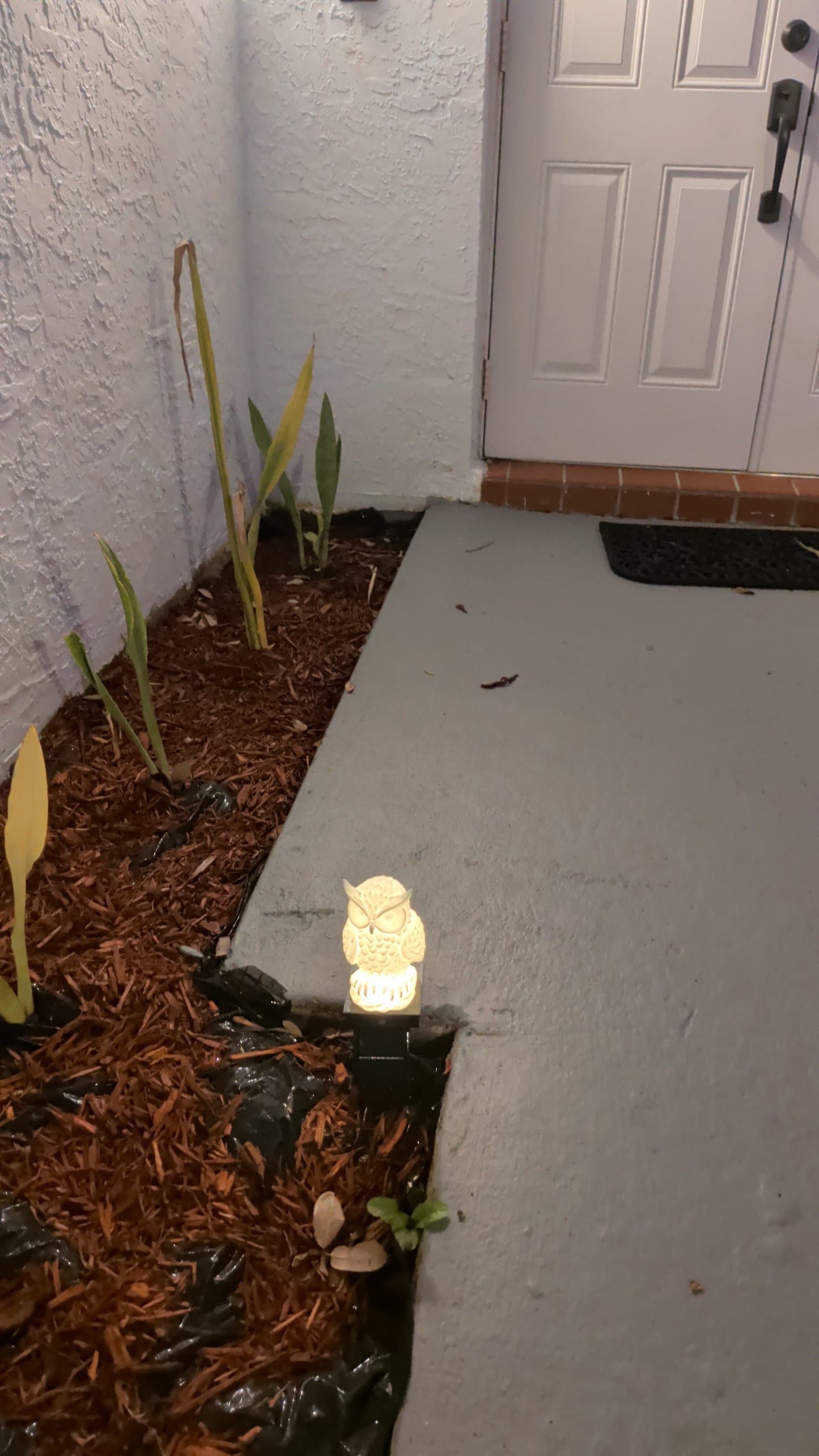 Solar Owl Garden Light, 3D Printed Owl Outdoor Decor, Waterproof LED Garden Lamp, Patio Yard Decoration, Eco Friendly Gift