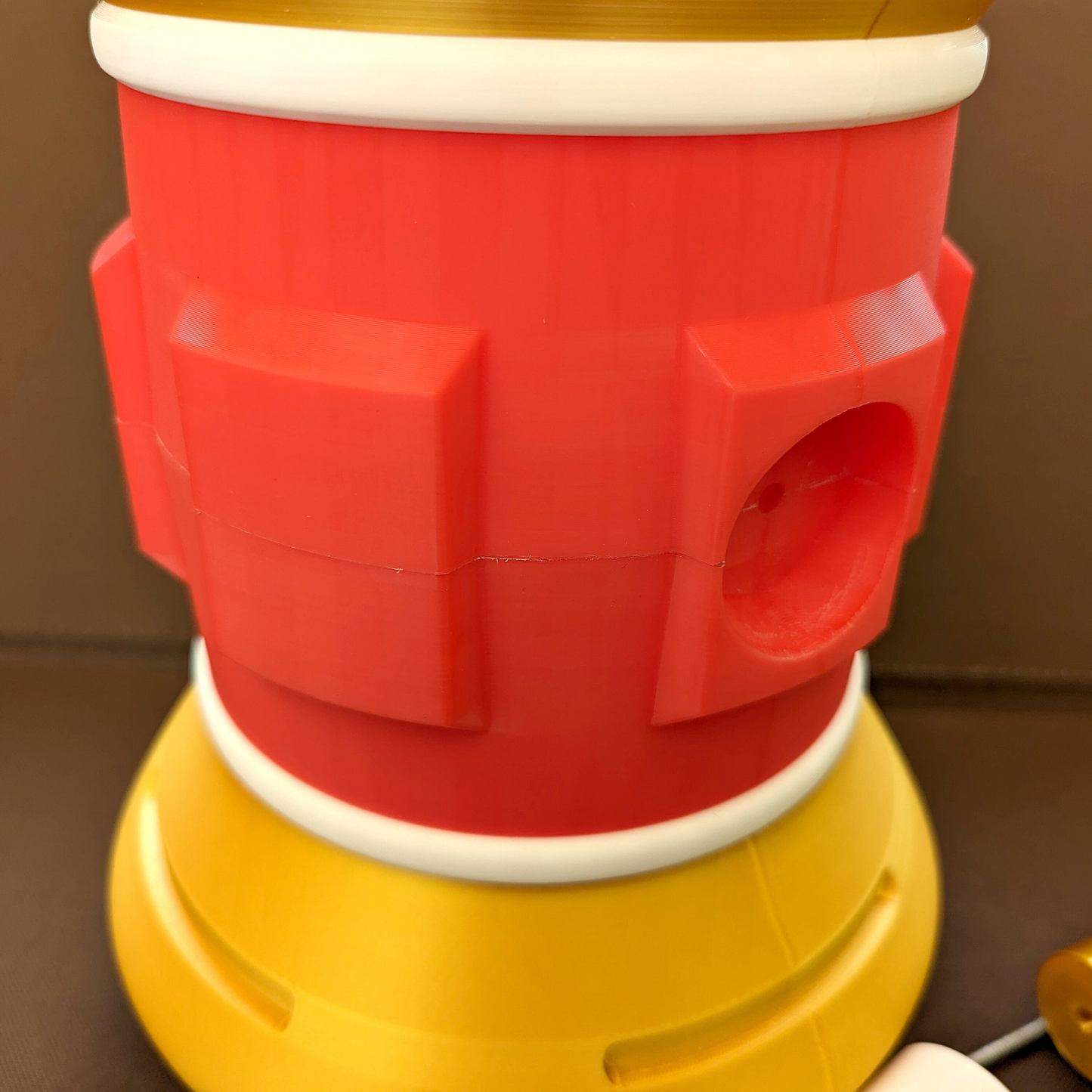 Amy Rose's hammer from Sonic 3D printed, improved version