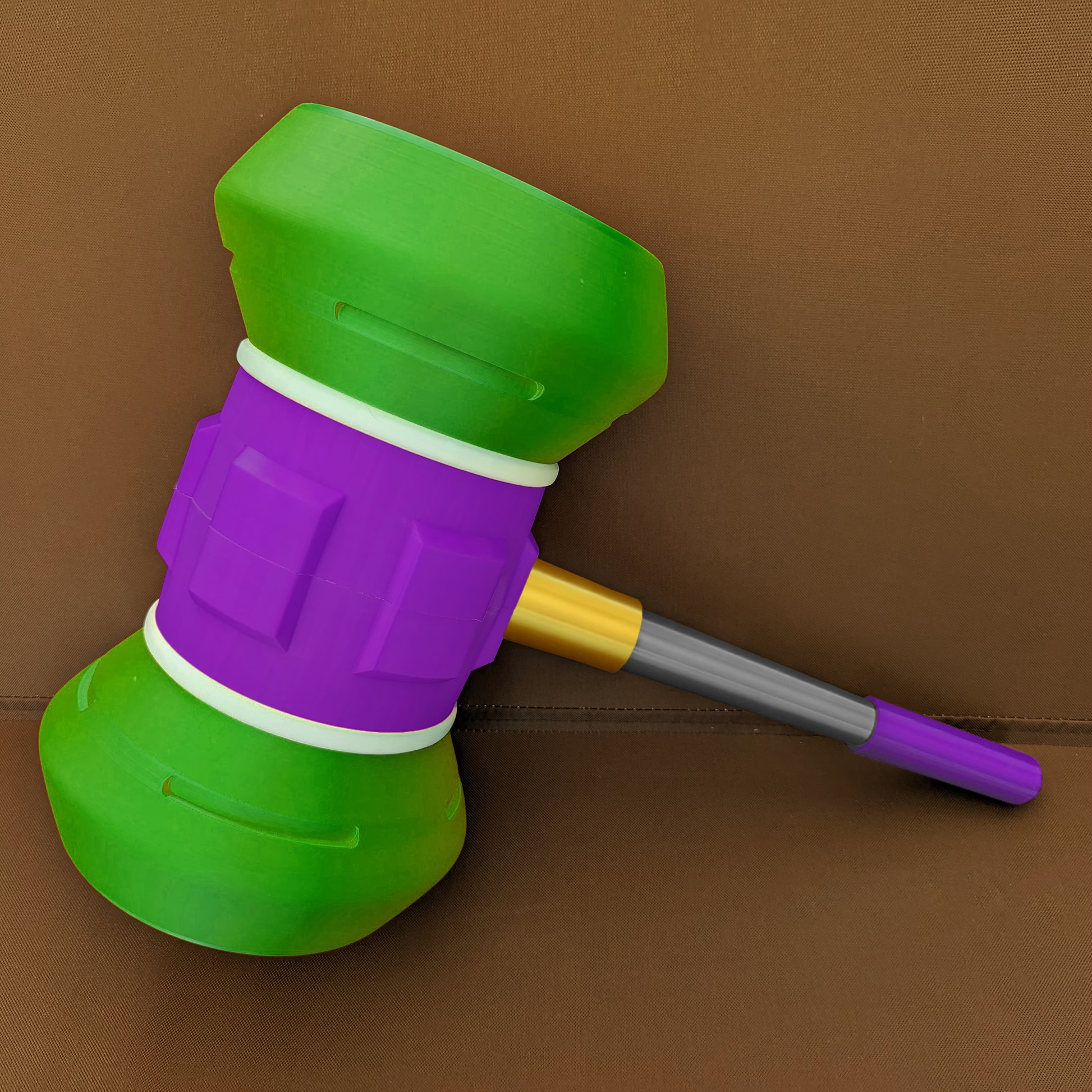 Amy Rose's hammer from Sonic 3D printed, improved version 3D2designs Amy Rose's hammer from Sonic 3D printed, improved version 3D2designs