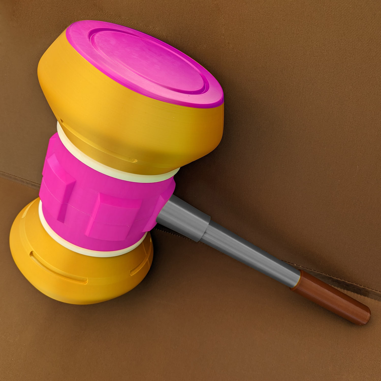 Amy Rose's hammer from Sonic 3D printed, improved version