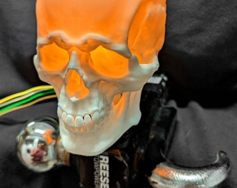 Lighted Skull Trailer Hitch Balls Cover