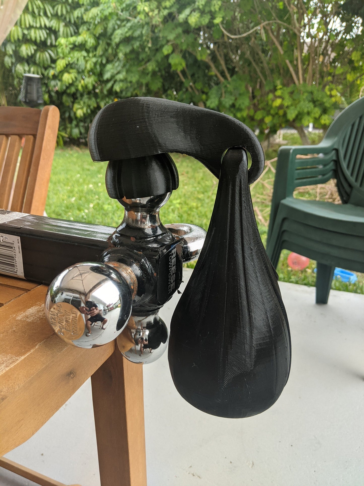 Balls Trailer Tow hook ball / hitch cover
