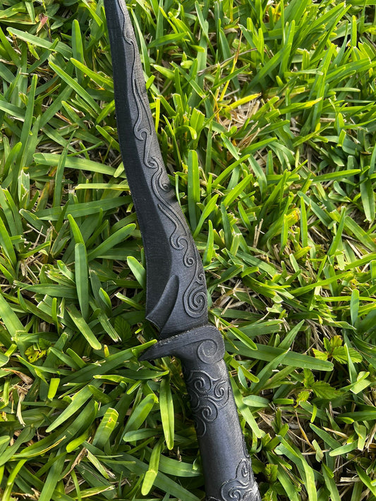 Ebony dagger replica