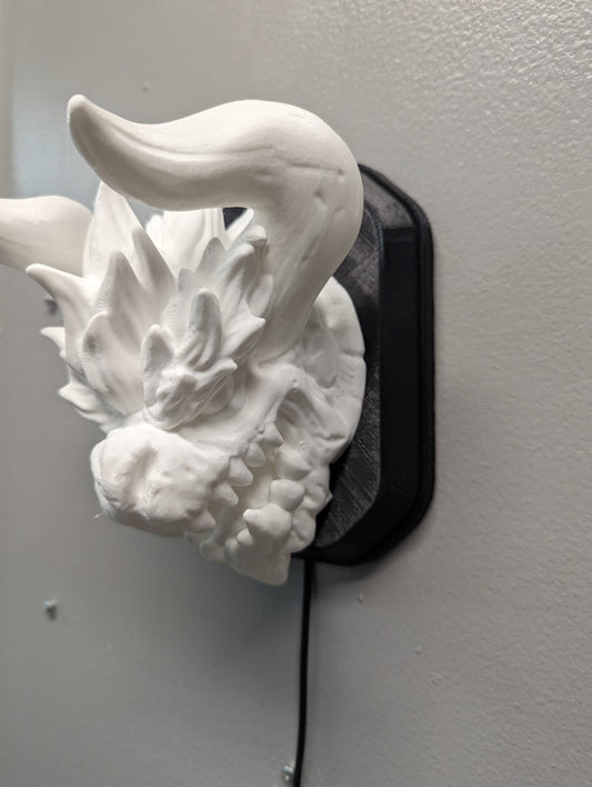 Bowser Amiibo from Super Mario Bros inspired wall trophy lamp to decorate your room: bedroom, playroom or office
