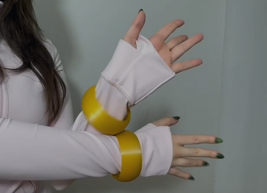 Amy Rose Golden Bracelet – 3D Printed Cosplay Accessory
